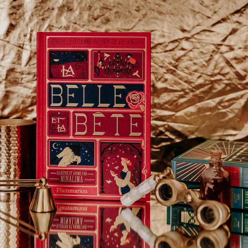 La Belle et la Bête Livre Illustration par Minalima *Français*
