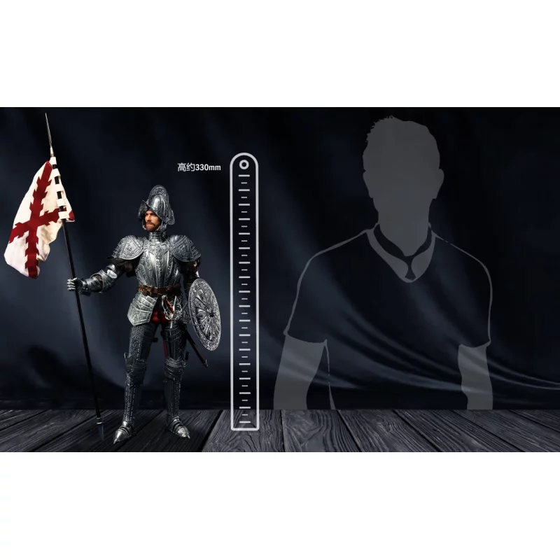 Imperial Conquistador  Hernan Cortes Wf Brass CUPRONICKEL Edition Collectible Action Figurine 1/6 Coomodel SE2302