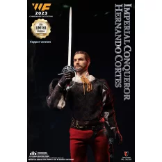 Imperial Conquistador  Hernan Cortes Wf Brass CUPRONICKEL Edition Collectible Action Figurine 1/6 Coomodel SE2302