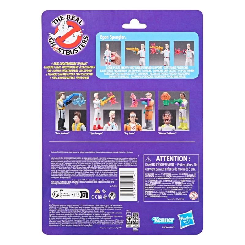 SOS Fantômes (Ghostbusters) Kenner Classics Action Figurine Egon Spengler &amp; Soar Throat Ghost