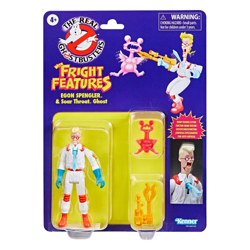 SOS Fantômes (Ghostbusters) Kenner Classics Action Figurine Egon Spengler &amp; Soar Throat Ghost
