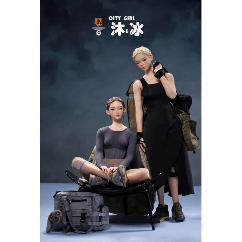 City Series NO.1 City girl Mu Collectible Action Figure 1/6 City Series NO.1 City girl Mu Collectible Action Figure 1/6