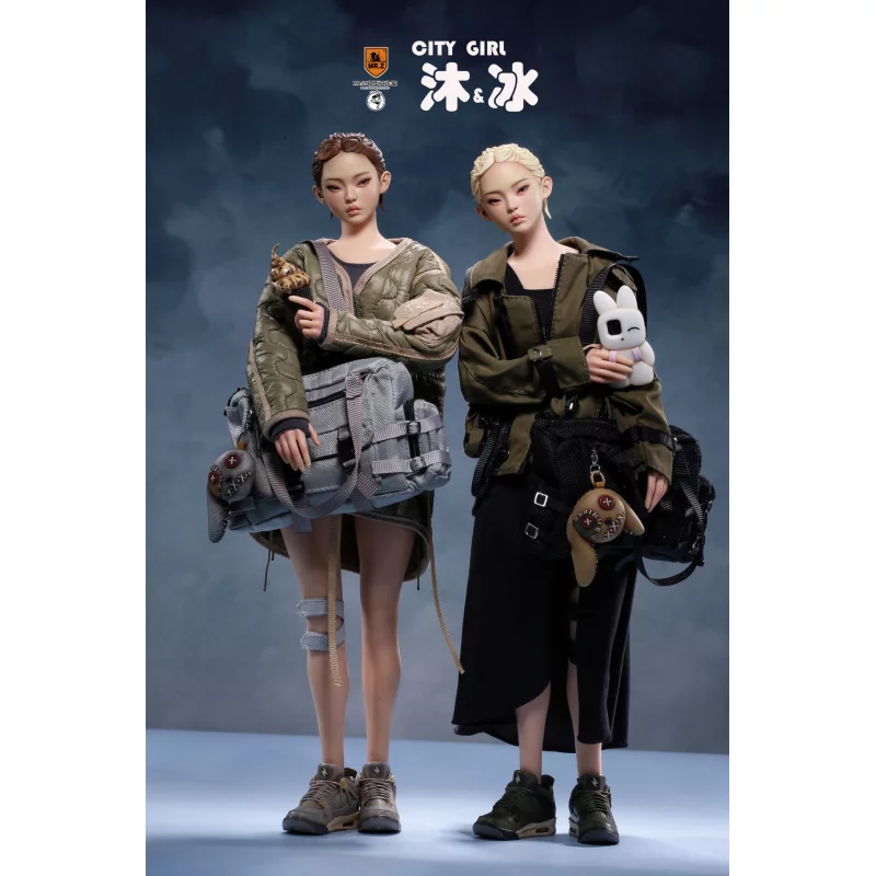 City Series NO.1 City girl Mu Collectible Action Figure 1/6 City Series NO.1 City girl Mu Collectible Action Figure 1/6