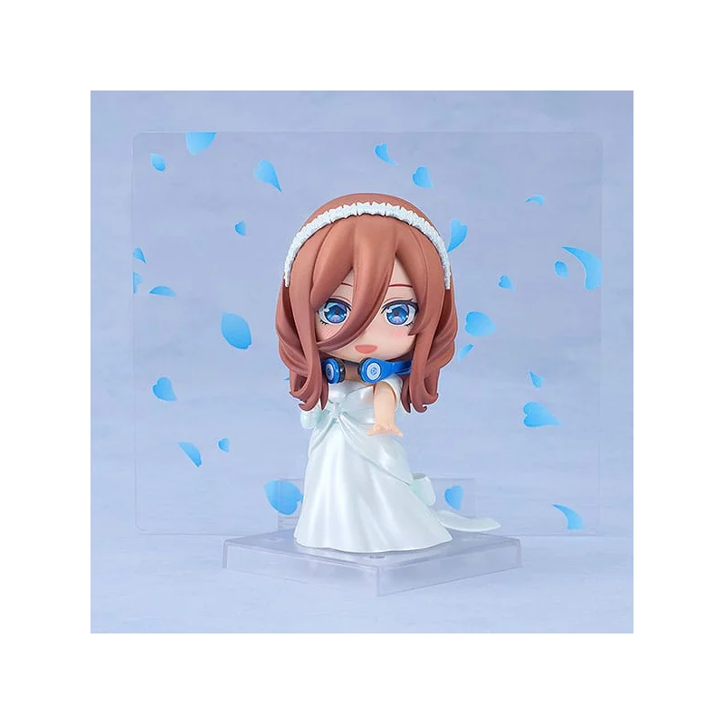 The Quintessential Quintuplets Action Figure Nendoroid Miku Nakano: Wedding Dress Ver. 10cm
