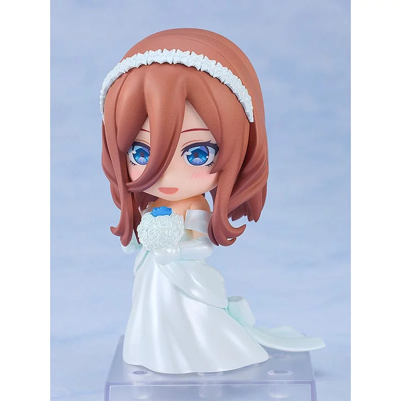 The Quintessential Quintuplets Action Figure Nendoroid Miku Nakano: Wedding Dress Ver. 10cm