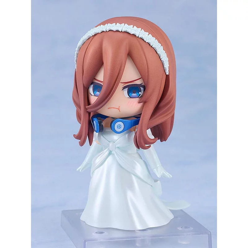 The Quintessential Quintuplets Action Figure Nendoroid Miku Nakano: Wedding Dress Ver. 10cm