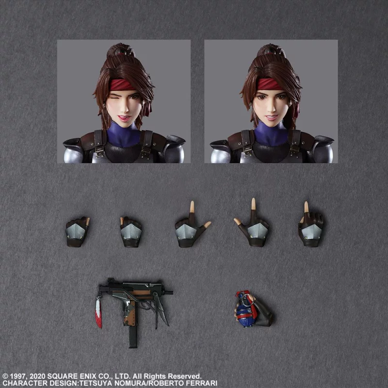 Final Fantasy VII Remake Play Arts Kai Action Figure Jessie 25cm