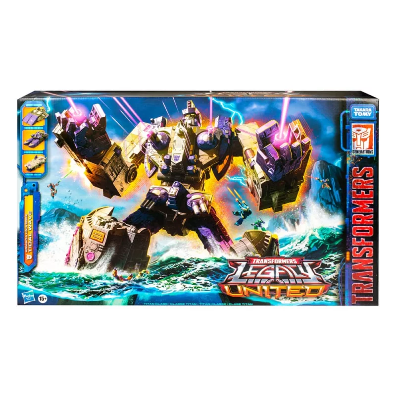 Transformers Generations Legacy United Titan Class Action Figure Armada Universe Tidal Wave 48cm