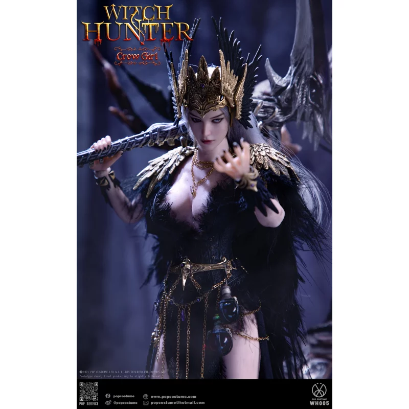 POPTOYS WH004 crow 烏ウィチ・ハンター 1/6 ウィッチャー Witch Hunter Series The Crow Girl Standard Version