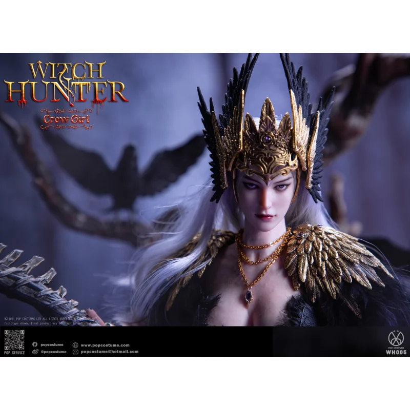 POPTOYS WH004 crow 烏ウィチ・ハンター 1/6 ウィッチャー Witch Hunter Series The Crow Girl Standard Version