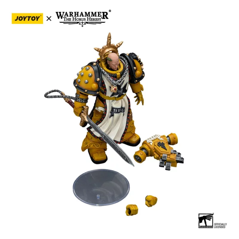 Warhammer Action Figure 1/18 The Horus Heresy Imperial Fists Sigismund First Captain of the Imperial Fists 12cm