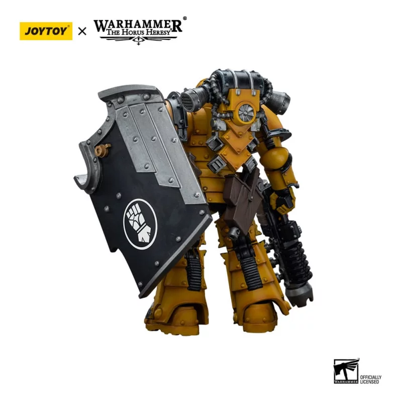 Warhammer Action Figurine 1/18 The Horus Heresy Imperial Fists Legion Breacher Squad Legion Breacher with Graviton Gun 12cm