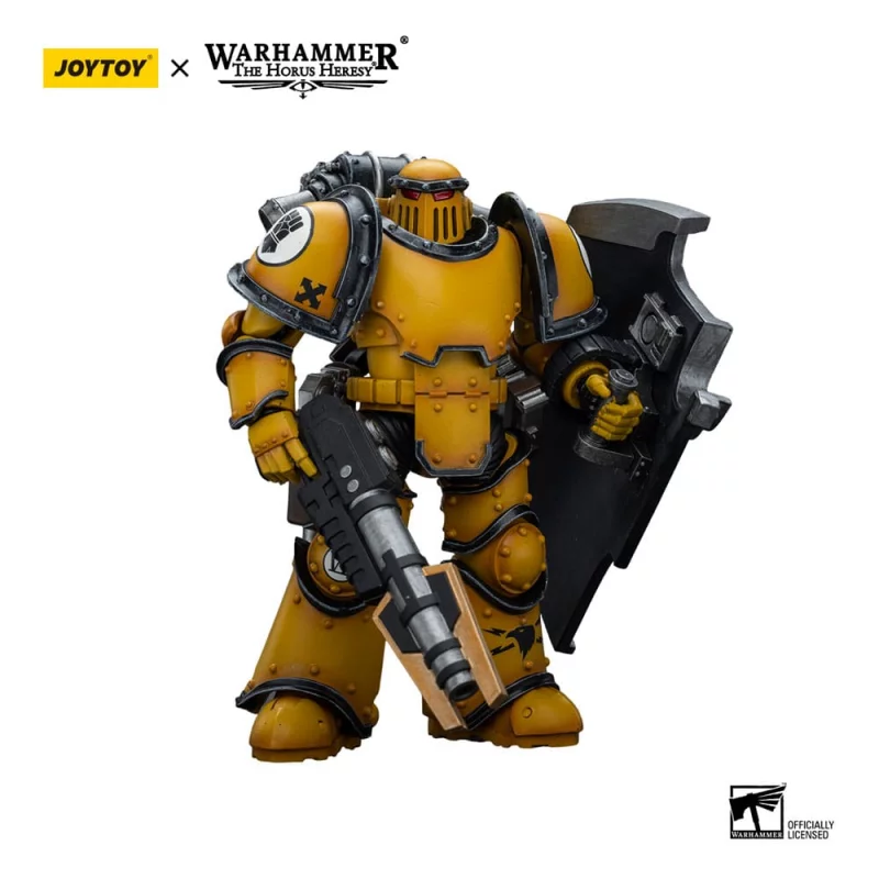 Warhammer Action Figurine 1/18 The Horus Heresy Imperial Fists Legion Breacher Squad Legion Breacher with Lascutter 12cm