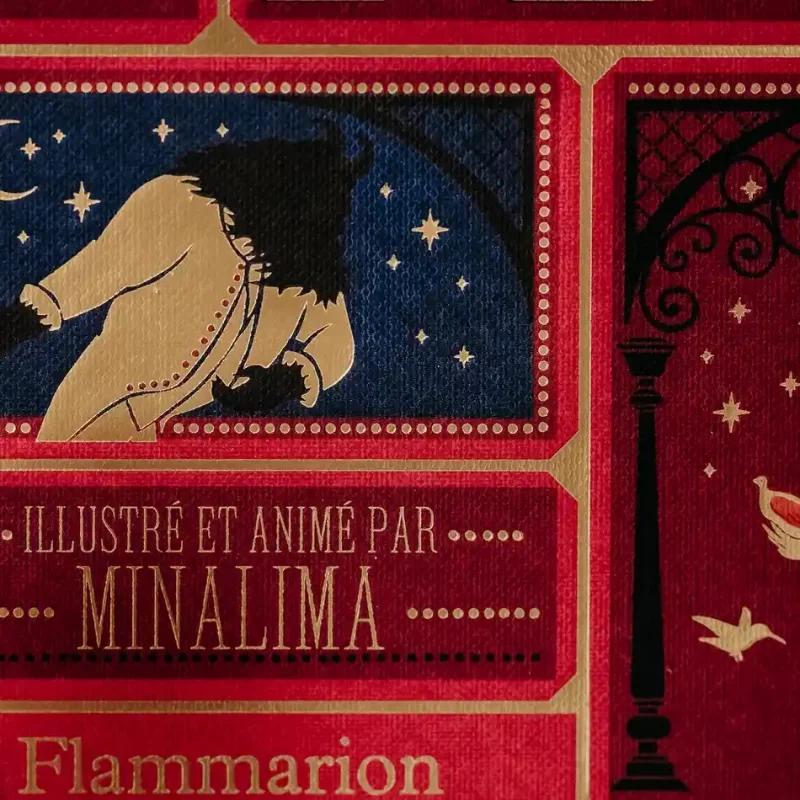 La Belle et la Bête Livre Illustration par Minalima *Français*