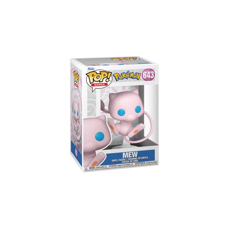 Pokemon POP! Games Mew Figure 10cm N°643
