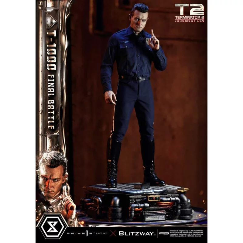 Terminator 2 Statue 1/3 T-1000 Final Battle 73cm