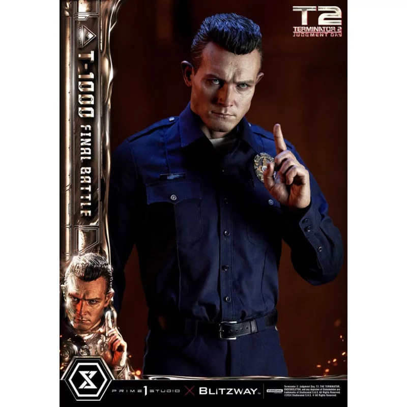 Terminator 2 Statue 1/3 T-1000 Final Battle 73cm