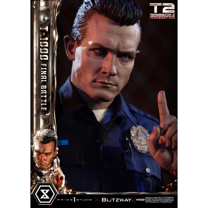 Terminator 2 Statue 1/3 T-1000 Final Battle 73cm