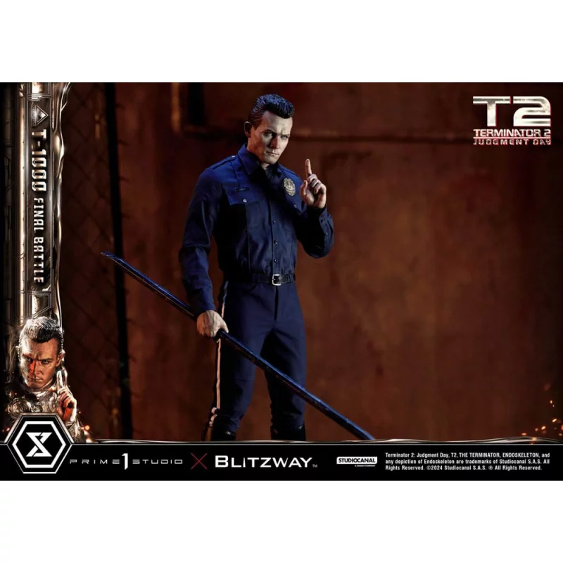 Terminator 2 Statue 1/3 T-1000 Final Battle 73cm