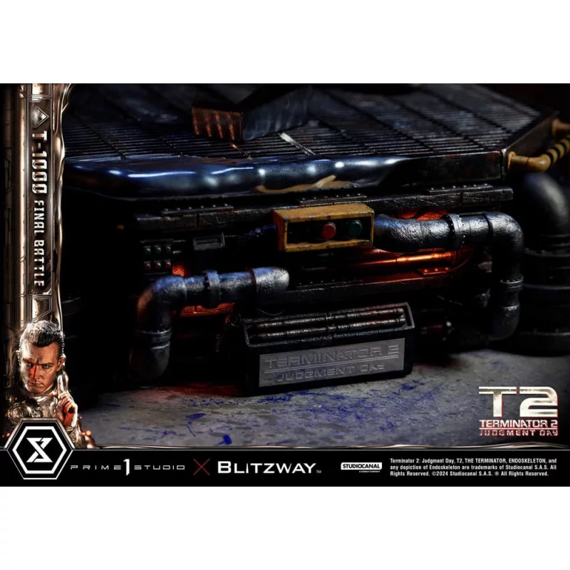 Terminator 2 Statue 1/3 T-1000 Final Battle 73cm