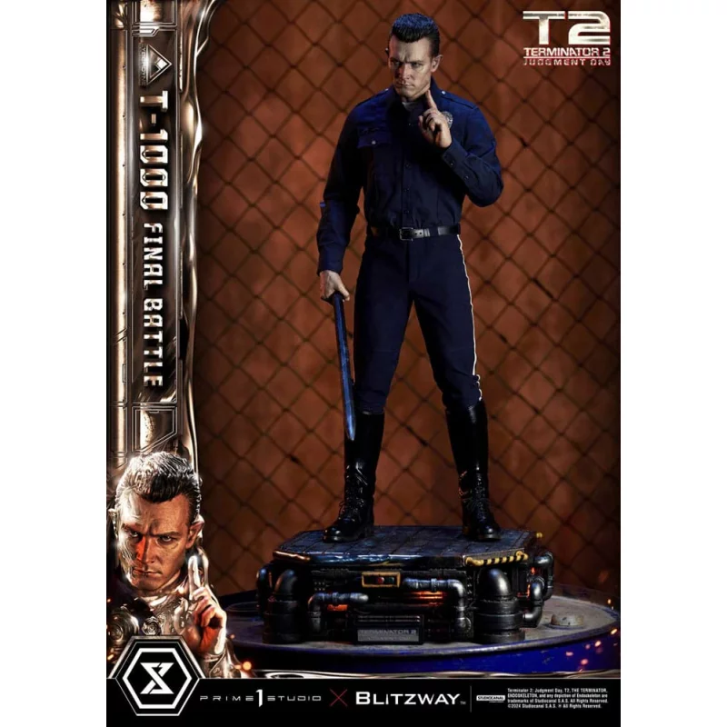Terminator 2 Statue 1/3 T-1000 Final Battle 73cm