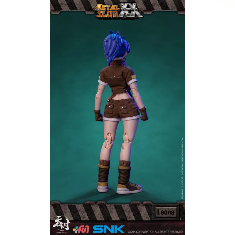Metal Slug XX Action Figure 1/12 Leona Heidern Tunshi Studio SNK