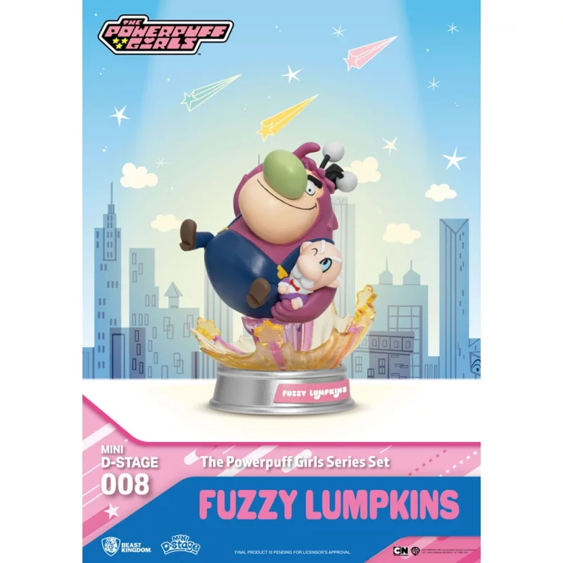 The Powerpuff Girls Pack of 6 Figures Mini Diorama Stage The Powerpuff Girls 12cm