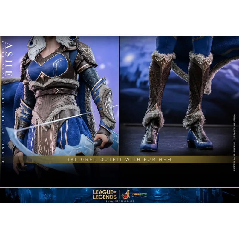 Hot Toys VGM60 League of Legends Collectible Action Figure 1/6 Ashe 28cm