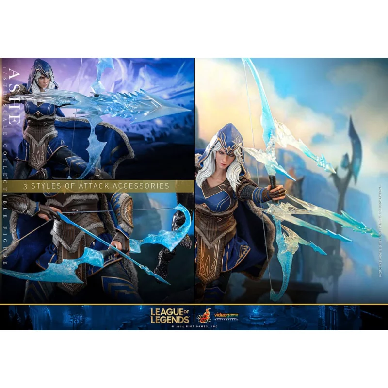 Hot Toys VGM60 League of Legends Collectible Action Figure 1/6 Ashe 28cm