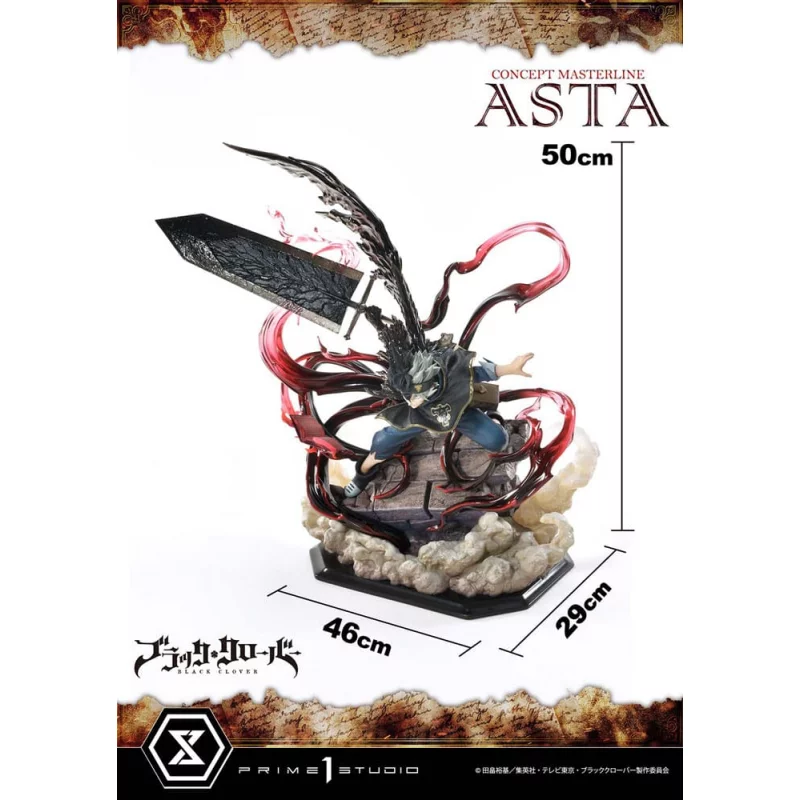 Black Clover Statue 1/6 Asta Exclusive Ver. 50cm
