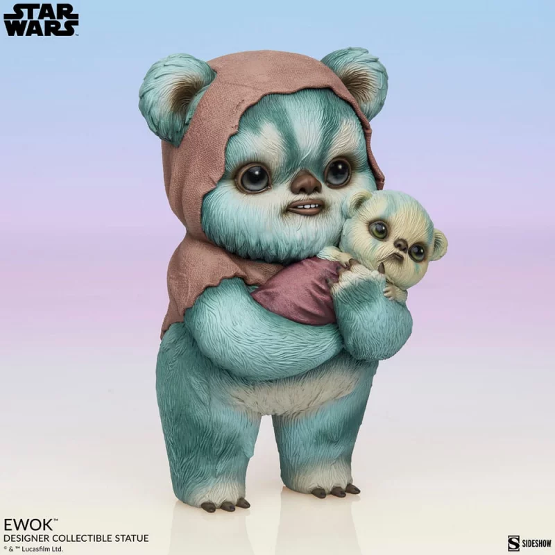 Star Wars Statue Designer Ewok by Mab Graves 18cm