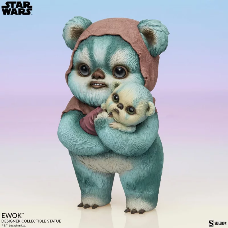 Star Wars Statue Designer Ewok by Mab Graves 18cm