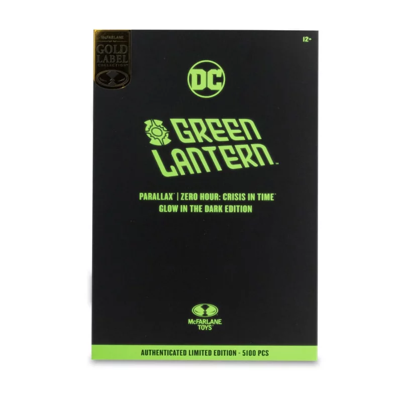 DC Multiverse Action Figure Hal Jordan Parallax (GITD) (Gold Label) 18cm