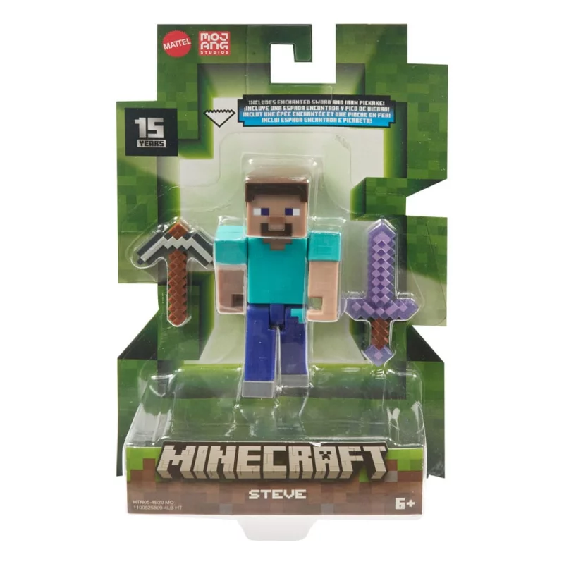 Minecraft Action Figure Steve 8cm