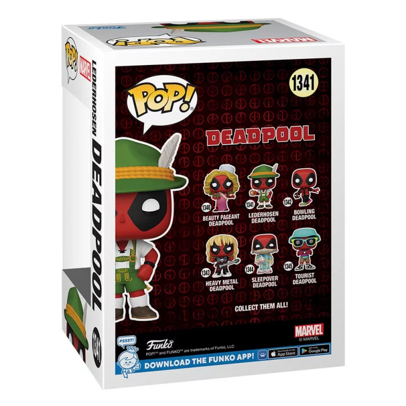Deadpool Parody POP! Marvel Lederhosen Figure 10cm N°1341