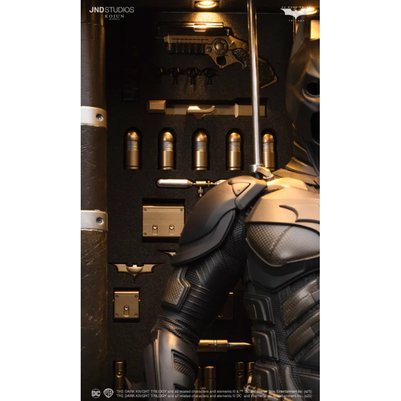 Batman: The Dark Knight Collectible Action Figure 1/6 Bruce Wayne &amp; Armory KOJUN Works (Rooted Hair Updated)
