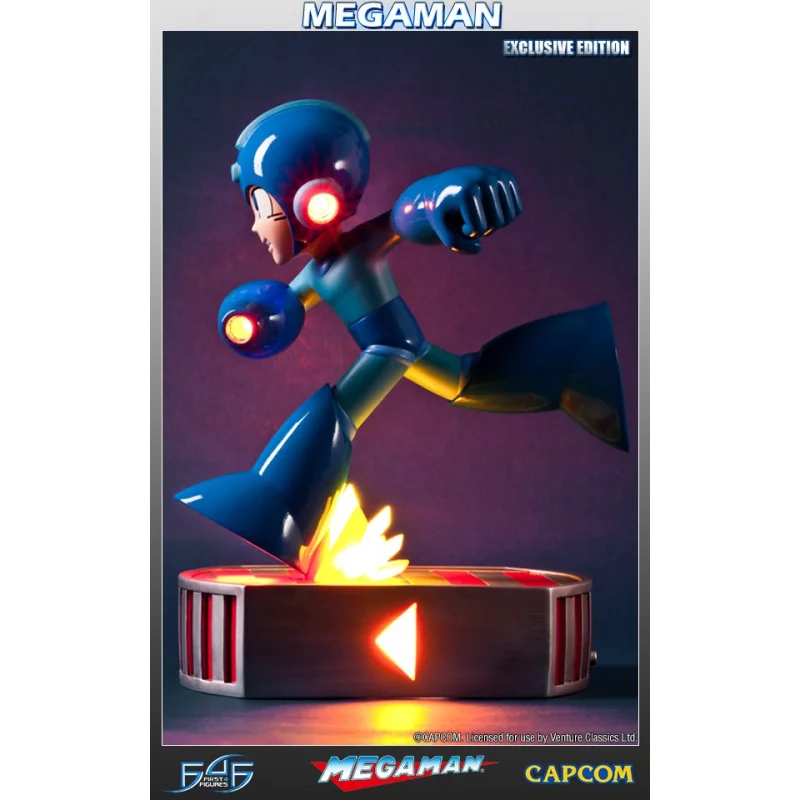 Megaman Running Statue Exclusive 33cm (Defect model)