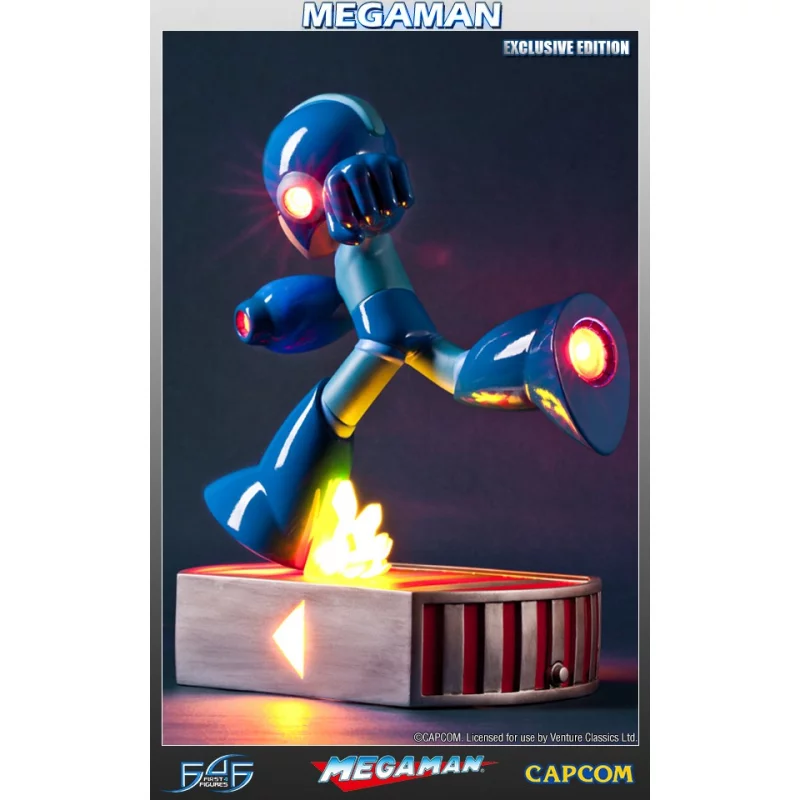 Megaman Running Statue Exclusive 33cm (Defect model)