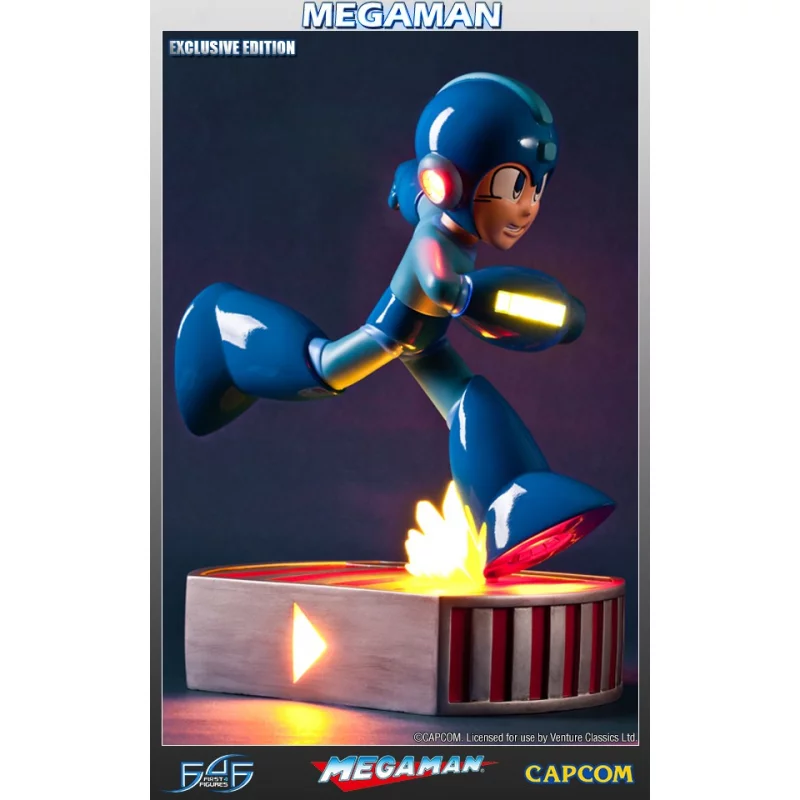 Megaman Running Statue Exclusive 33cm (Defect model)