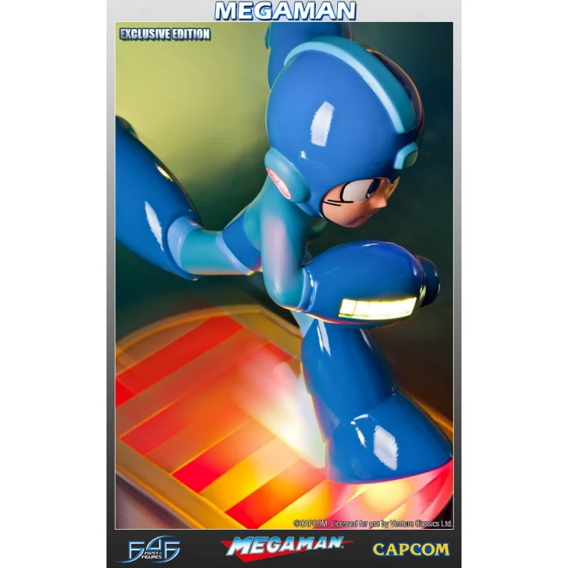 Megaman Running Statue Exclusive 33cm (Defect model)