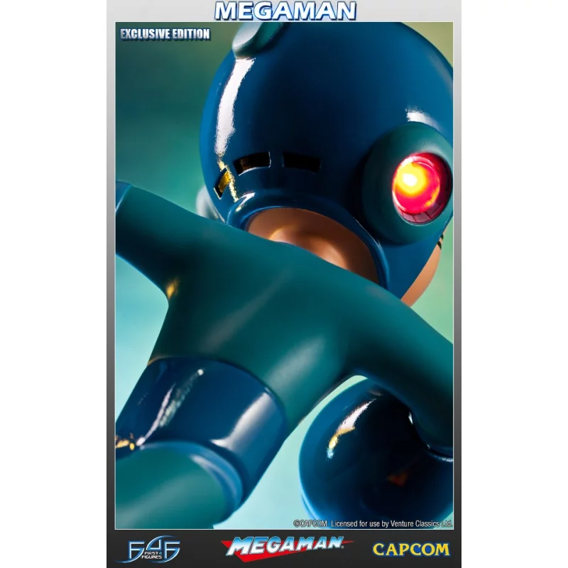 Megaman Running Statue Exclusive 33cm (Defect model)