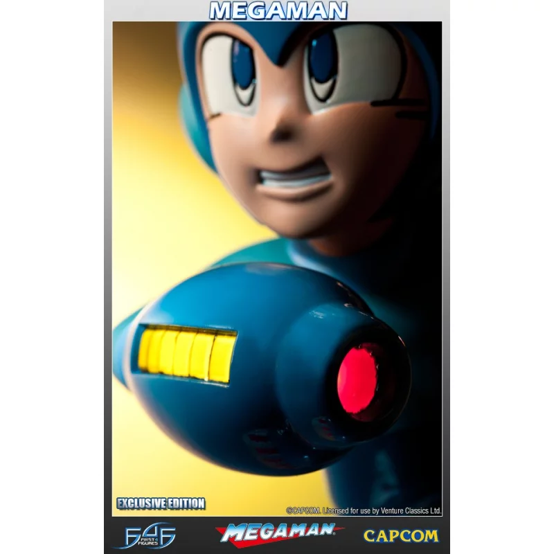 Megaman Running Statue Exclusive 33cm (Defect model)