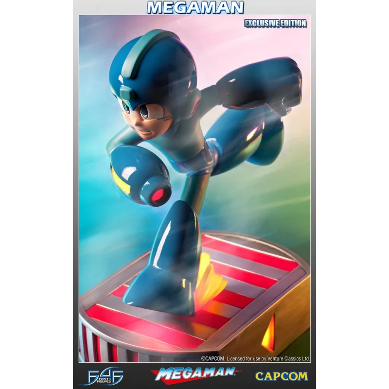 Megaman Running Statue Exclusive 33cm (Defect model)