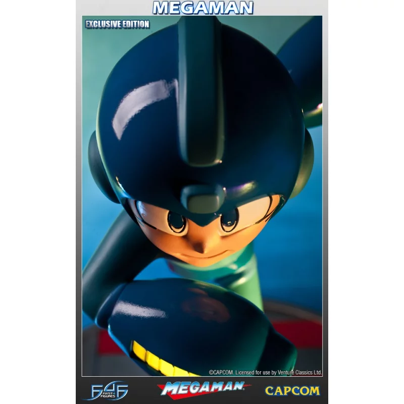 Megaman Running Statue Exclusive 33cm (Defect model)