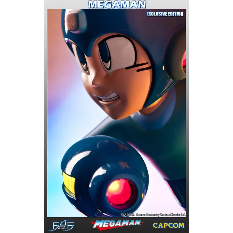 Megaman Running Statue Exclusive 33cm (Defect model)