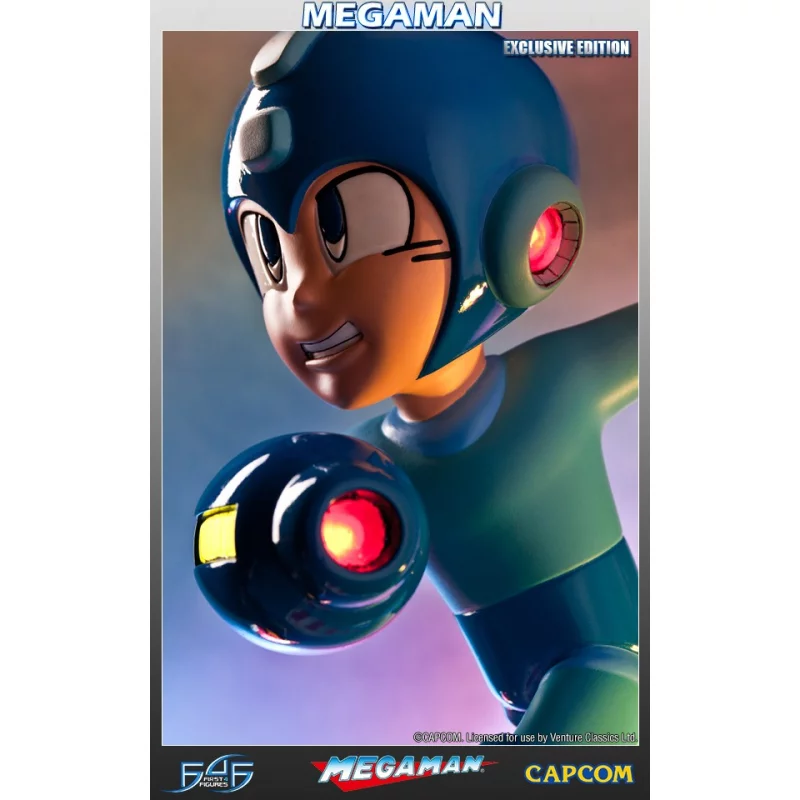 Megaman Running Statue Exclusive 33cm (Defect model)