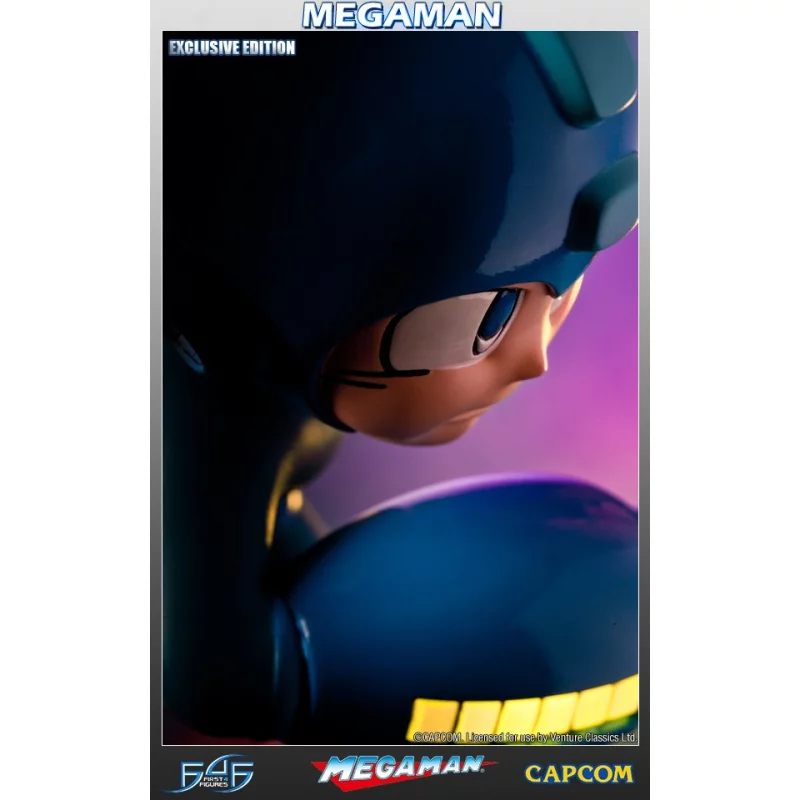 Megaman Running Statue Exclusive 33cm (Defect model)