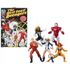 Marvel Legends Pack of 5 Action Figures West Coast Avengers 15cm