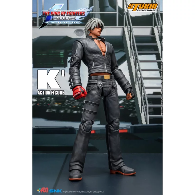The King of Fighters 2002 UM K' SNK Storm Action Figure 1/12