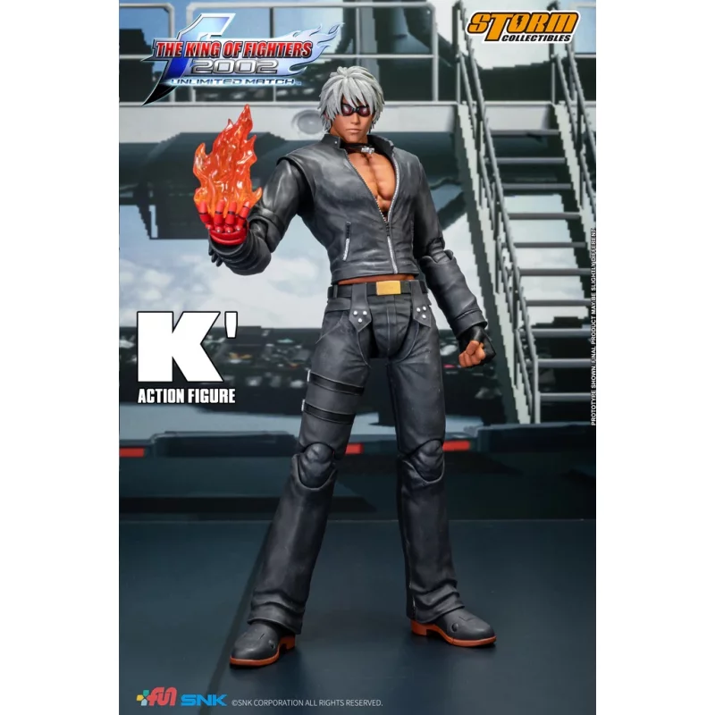 The King of Fighters 2002 UM K' SNK Storm Action Figure 1/12